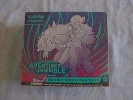 Pokémon box ETB "aventures ensemble", 2025, état neuf