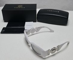 Versace Sonnenbrille Medusa Big Square Weiss Neu