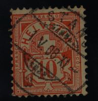CH - Ziffermuster - SBK Nr. 83 - Vollstempel Stans