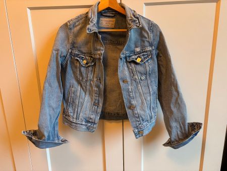 Allsaints Jeans Jacke, Grösse 34
