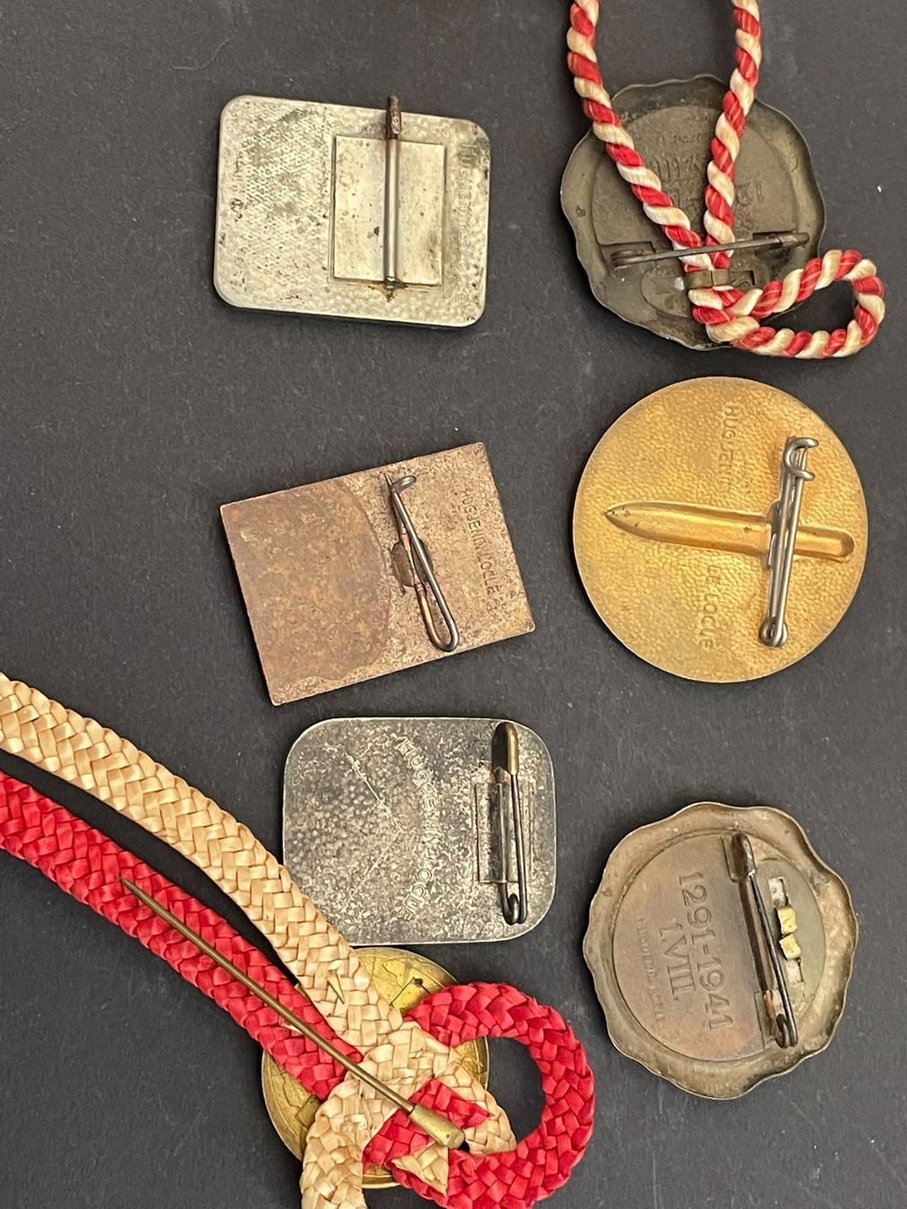 Placchette & Badge: 1. Augustabzeichen div. Jahre – Usato da Aarburg venduto da glaibasel57 1