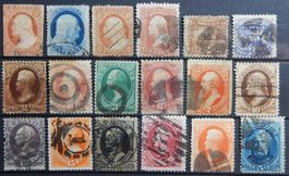 USA ex. Kat. 4-48 gest.1851/70 Kat. 684 Euro