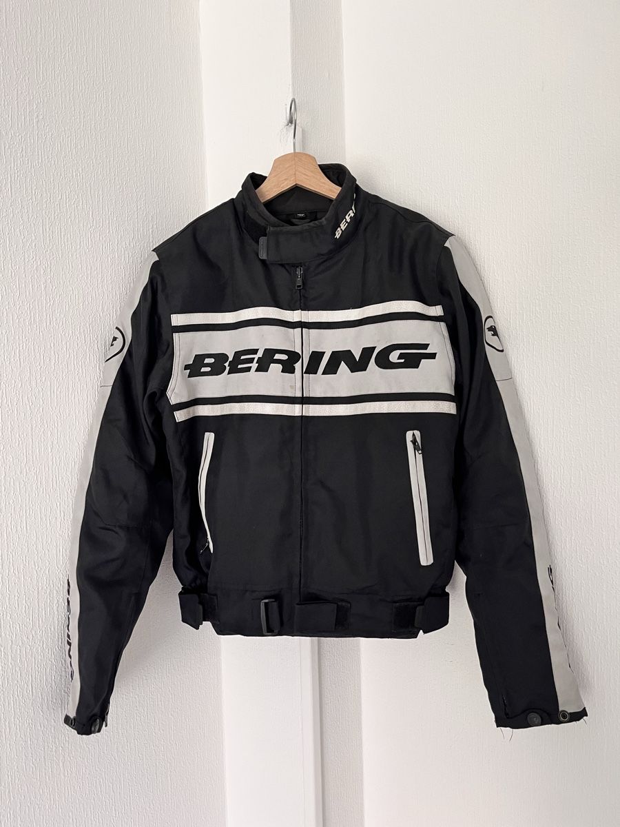 Giacche: Bering Motorcycle Jacket XS Black/White Stripes  – Usato da Lausanne venduto da Danash