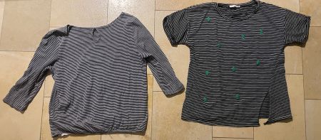 2er-Set Gestreifte Shirts M (Marc O’Polo & Ellison)