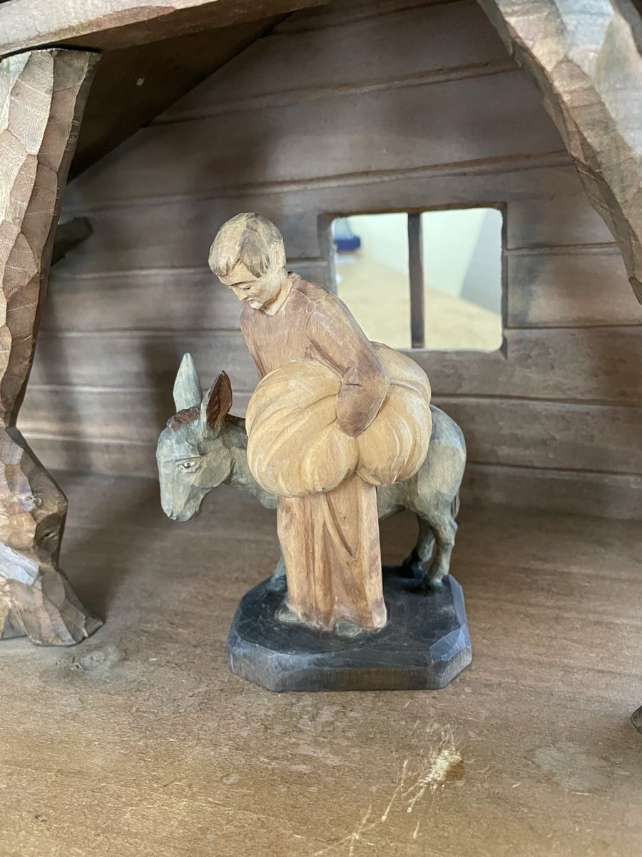 Statuette: Hirte mit Esel Thomann Brienz – Usato da Flawil venduto da Naphtali 1