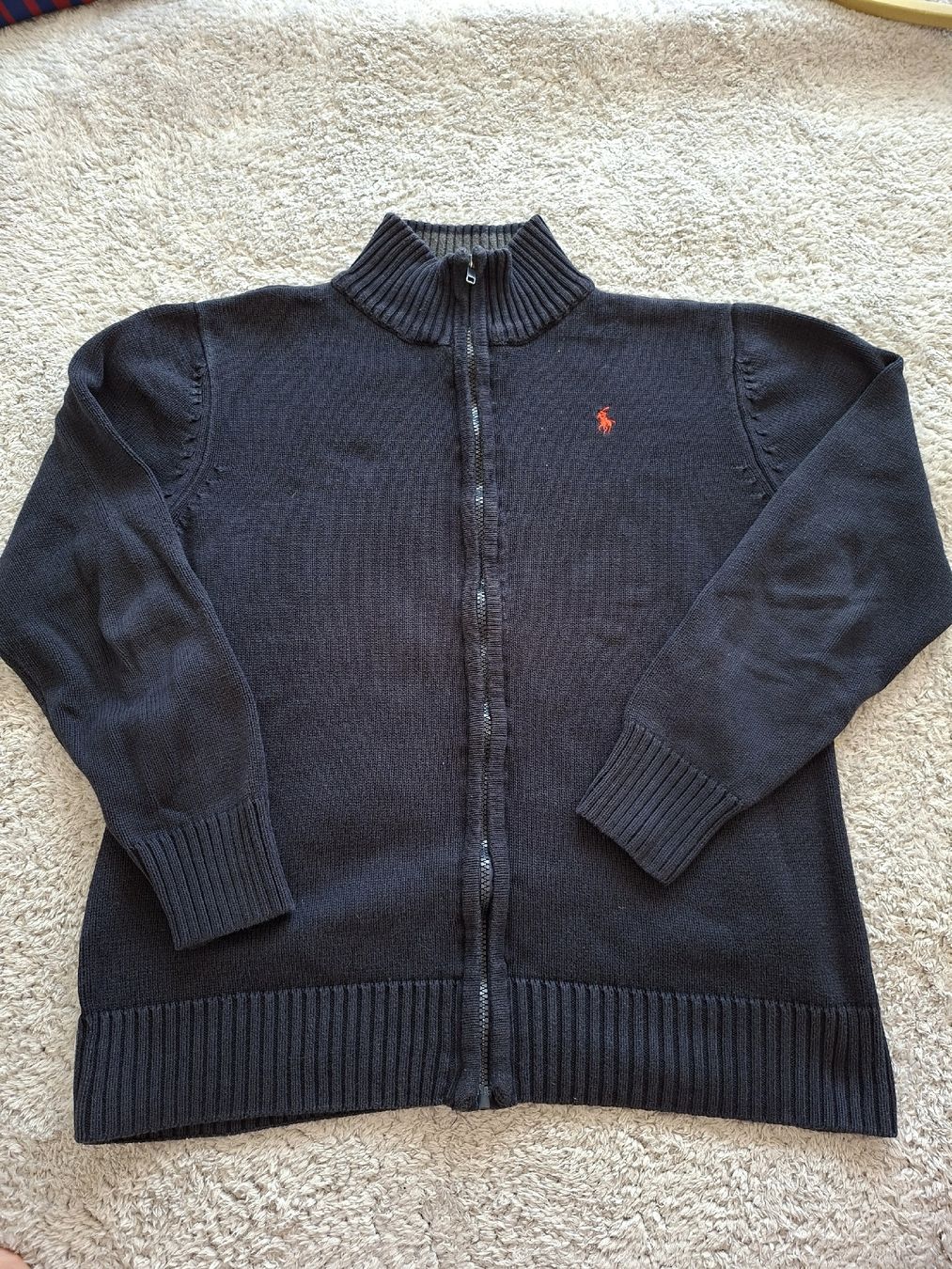 Ralph Lauren Pullover & Sweatshirts: pull zippé Ralph Lauren bleu marine taille S  – Gebraucht aus Renens VD von ser_j2fn