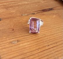Silberring mit Amethyst