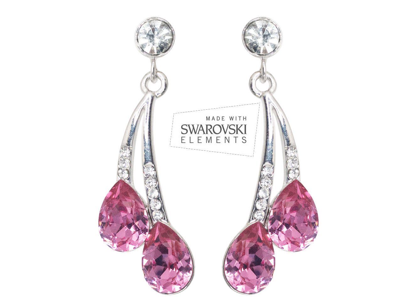 Orecchini pendenti & Orecchini a lobo: Ohrstecker mit Swarovski Elements – Nuovo e nell'imballaggio originale da Bottenwil venduto da anh_5brz