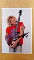Sammy Hagar, Original - Autogramm auf Foto in Farbe