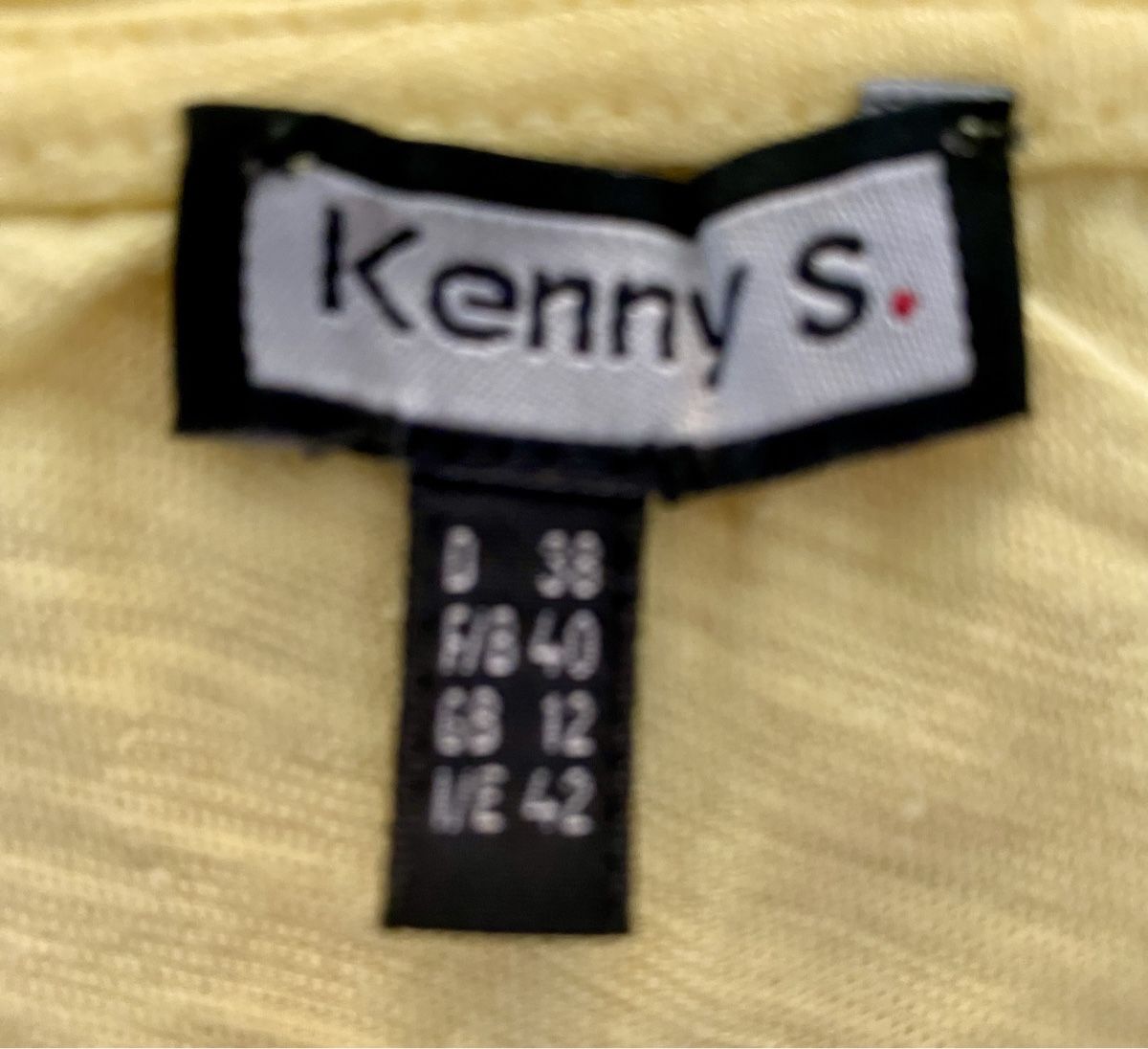 Tops: Top von Kenny S. Gr. 38, gelb – Gebraucht aus Lyss von Sibella56 1