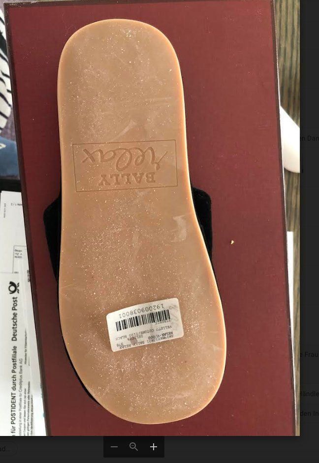 Bally Damenschuhe: Bally Bestickte Slipper LogoStickerei 37 – Neu und originalverpackt aus Volketswil von praxis12 1