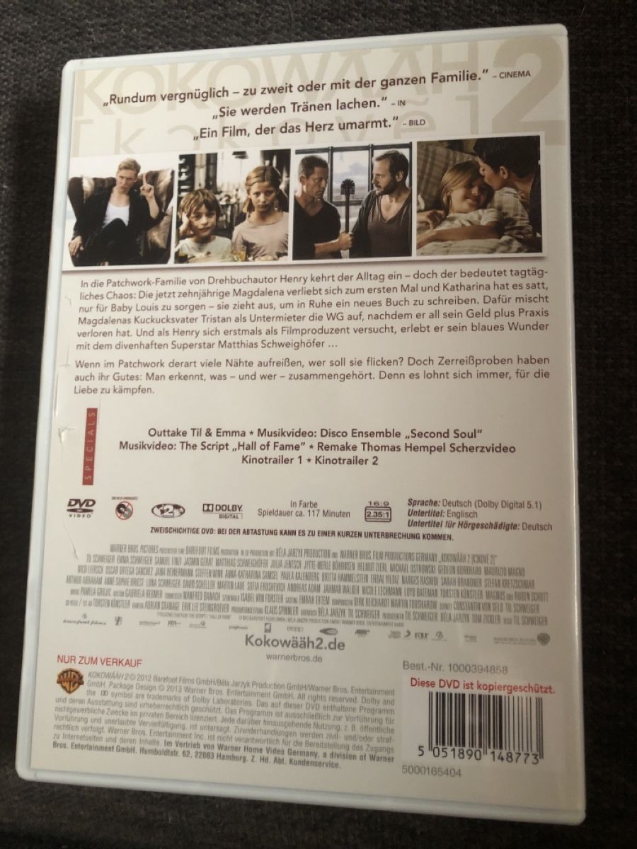 Tutti i DVDs: DVD, KOKOWÄÄH 2 – Usato da Balsthal venduto da Katzenfan99 1