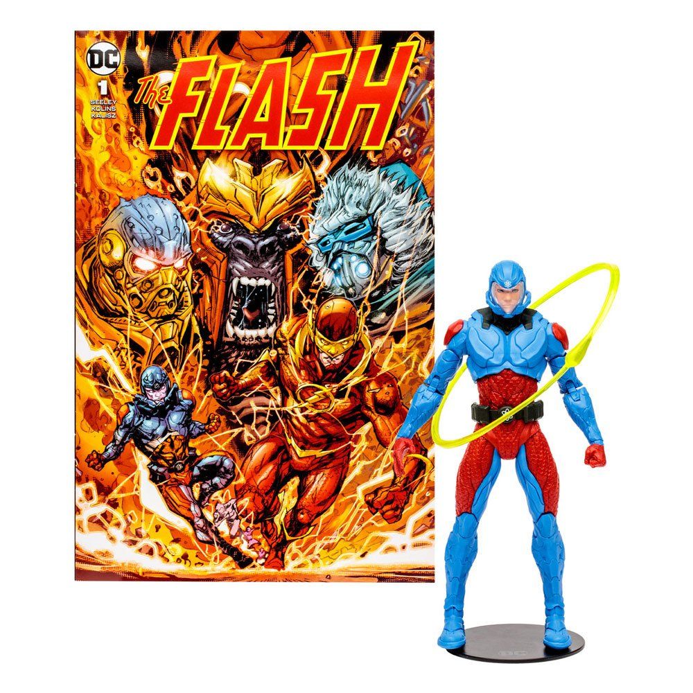 Statuette: DC Direct Page Punchers Figur & Comic The Atom McFARLANE – Nuovo e nell'imballaggio originale da Olten venduto da Disc-Ausverkauf