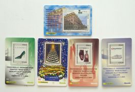 Briefmarken Italien 2004 je in einer Plastikhülle postfrisch