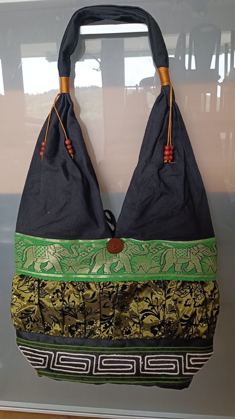 Borse da donna: Sommer Tasche mit Elefanten Muster – Usato da Baden venduto da zuppel 1