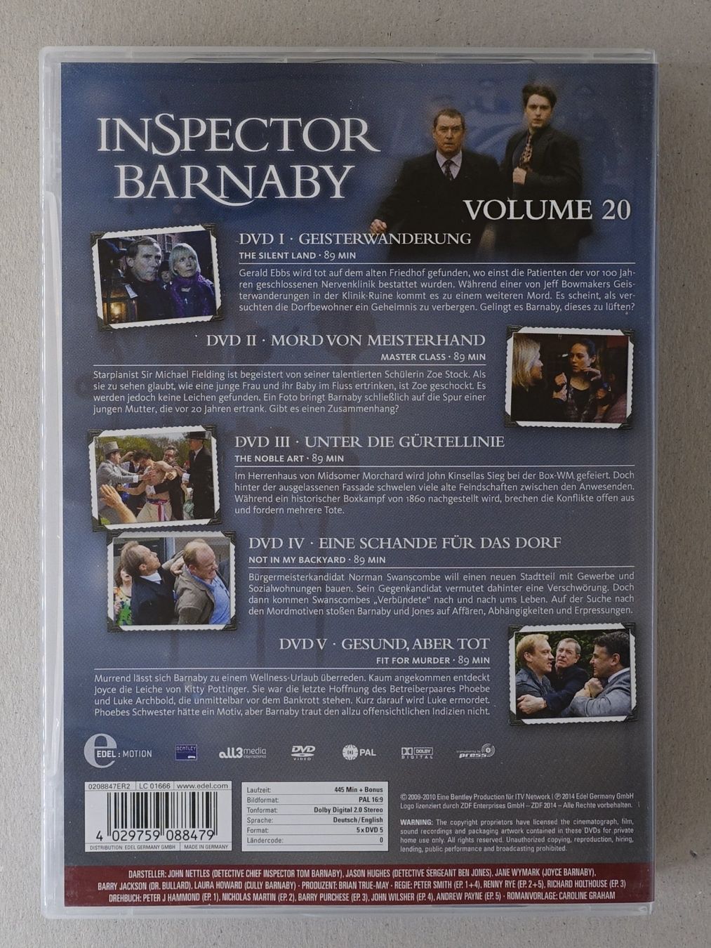 Tutti i DVDs: Inspector Barnaby Vol. 20 (5 DVDs) – Usato da Sessa venduto da fraenklishop 1