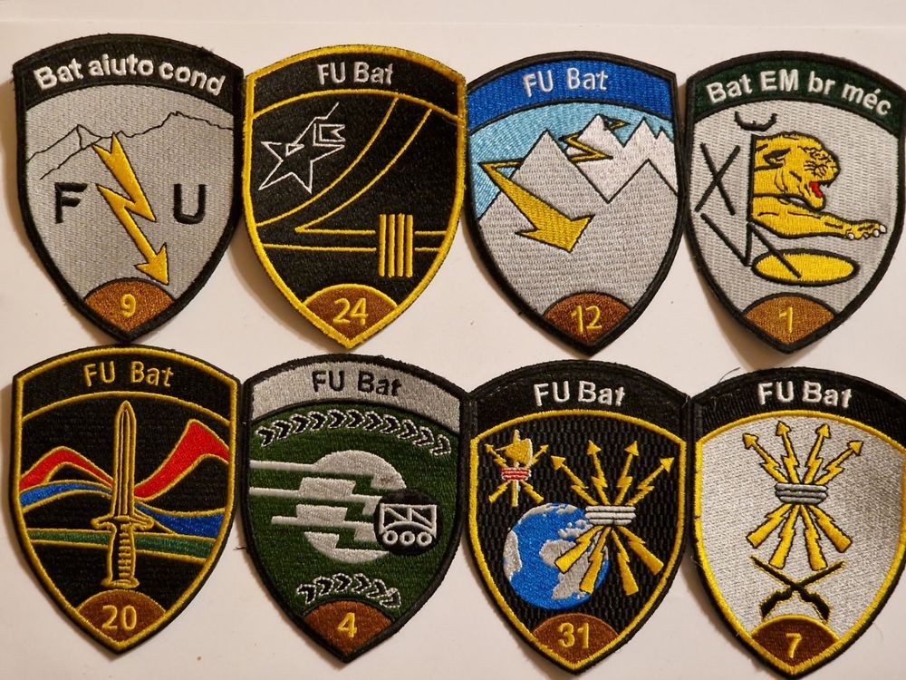 Abzeichen FU 8 Badges Braun | Kaufen auf Ricardo