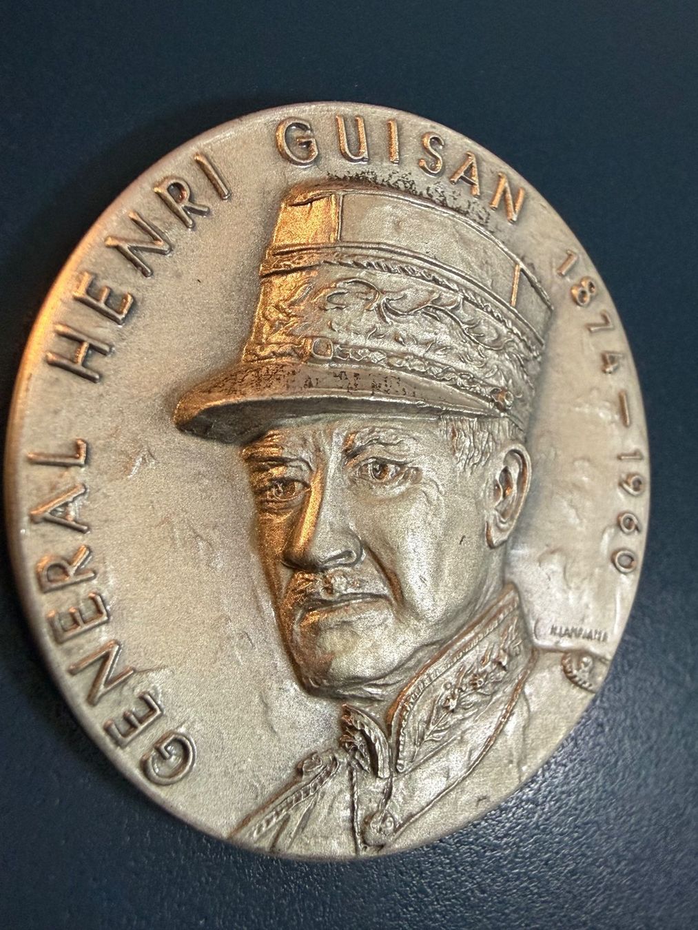 Medaglie: General Guisan,  Silbermedaille, Generalmobilmachung – Usato da Oberhasli venduto da Sicurezza 2