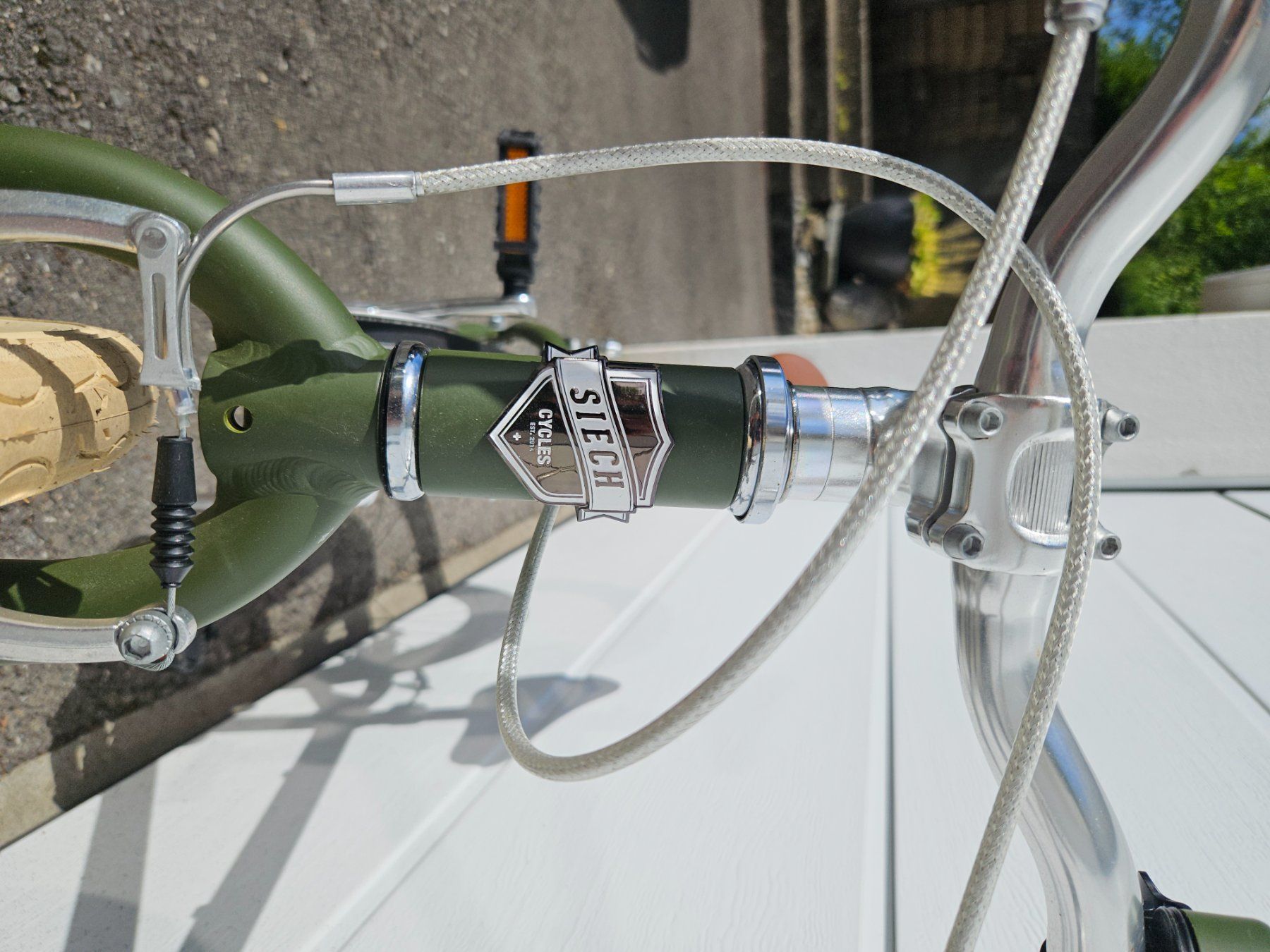 Siech Biciclette: Kindervelo Siech 16"' in Army Green – Nuovo (secondo la descrizione) da Hedingen venduto da spezialknallfrosch 6
