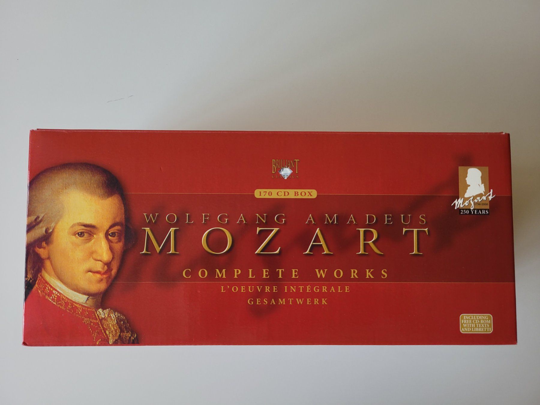CDs: Mozart Gesamtwerk 170 CD Box – Gebraucht aus Brügg BE von POU-BELLE 1