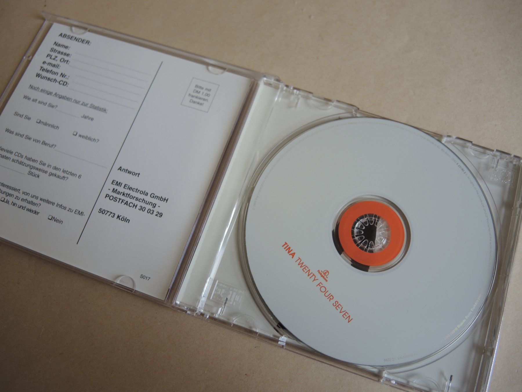 CD: Tina Turner - Twenty Four Seven - CD – Usato da Rorschach venduto da maeck8 1