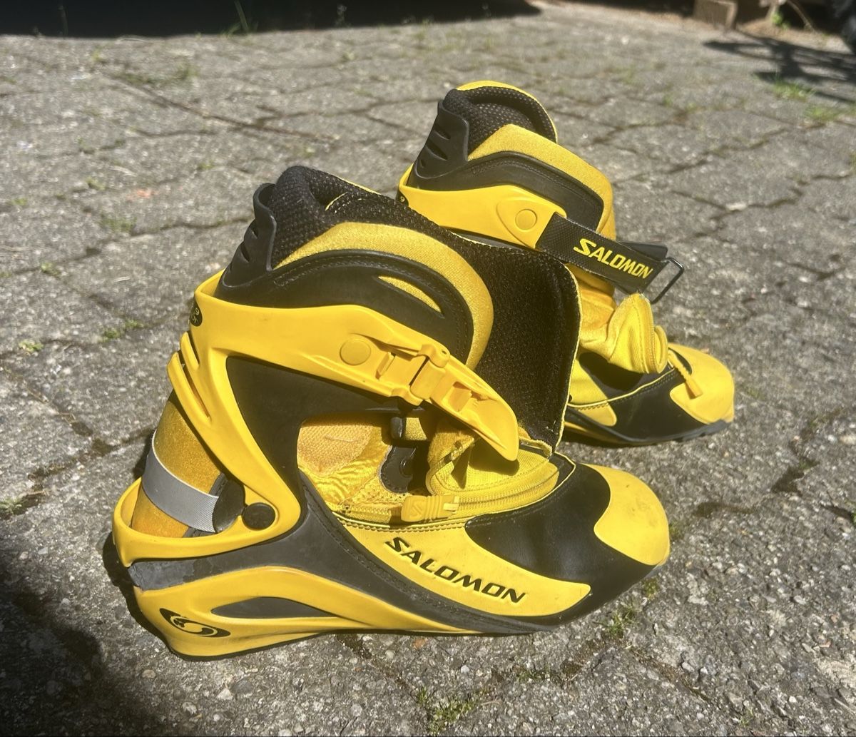 Salomon Scarpe da uomo: Chaussures de ski de fond Salomon – Usato da Anieres venduto da mas_cgf5