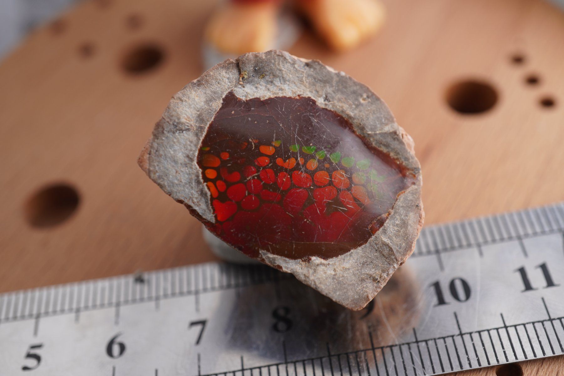 Pietre preziose: Chocolat Opal Nuss   62ct Einzelstück TOPSTONE – Nuovo e nell'imballaggio originale da Eschenbach SG venduto da topstone 5
