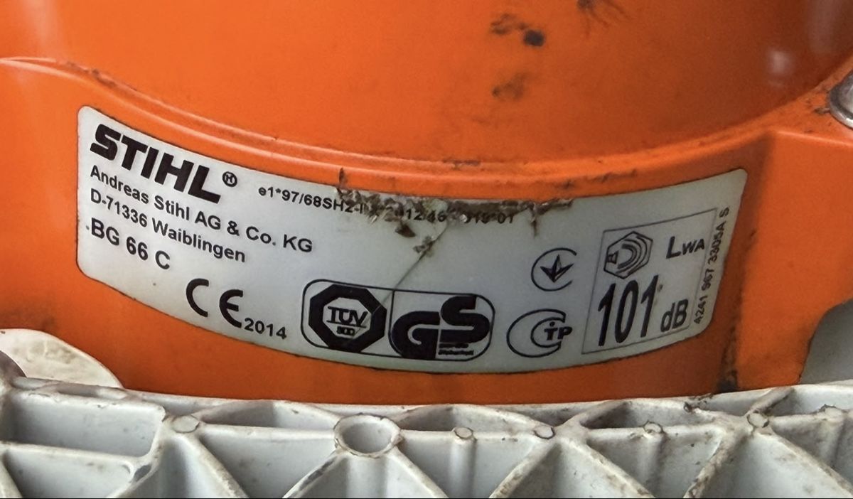 Stihl Soffiatori & Aspiratori per foglie: Laubbläser Stihl BG 66 C – Usato da Adlikon b. Regensdorf venduto da Teo19 5