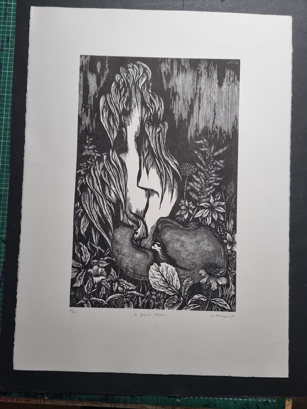 Grafica & Litografie: MICHEL TERRAPON  LITHOGRAPHIE SIGNIERT NUMMERIERT – Usato da Gersau venduto da kunst-online 5