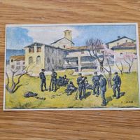 Postkarte Carte Postale AK Militär Basel 1918