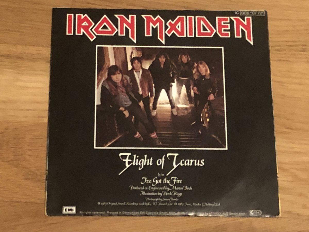 Dischi in vinile: Iron Maiden. 1983. Flight of Icarus – Usato da Faulensee venduto da Mizuno06 2