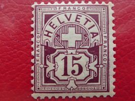 1906: Nr.85 postfrisch ** + Attest, Kat: 260.- günstig !