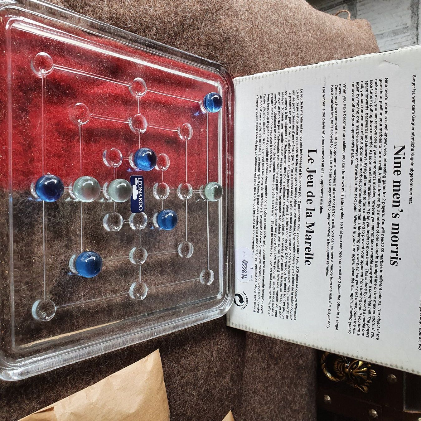 Giochi: Mühlespiel aus Glas – Nuovo (secondo la descrizione) da Chur venduto da BettinaOlczyk 1