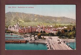 ZÜRICH - Quaibrücke - 1909