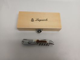 NEW! Laguiole Sommelier wine openerwith Wooden Box - New