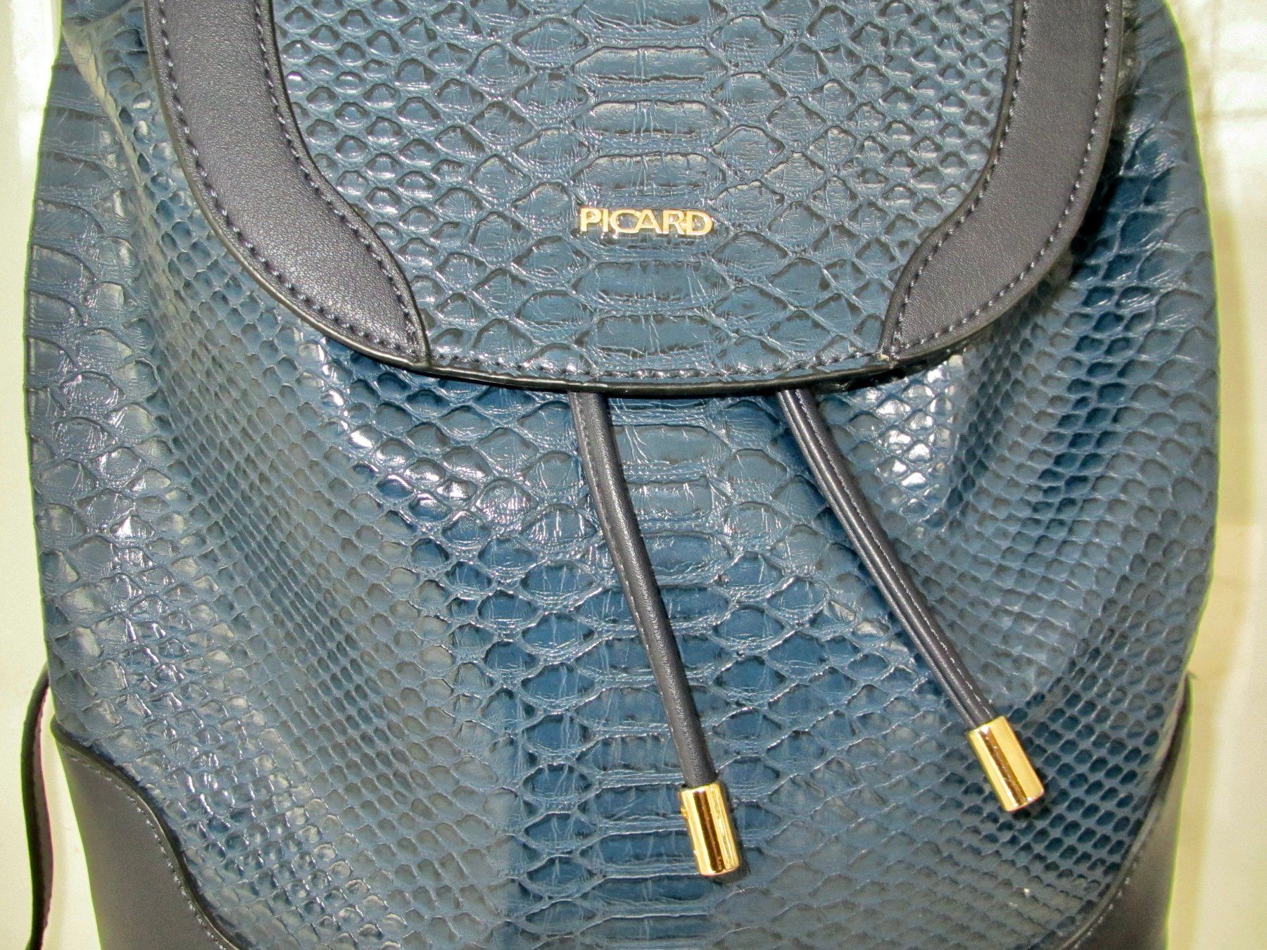 Picard Sacs à dos: SAC A DOS PICARD CUIR BLEU FONCE – D'occasion à Murten par Selliot 2