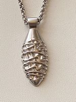 Anhänger Edelstahl  – energetischer Schmuck ***NEU***