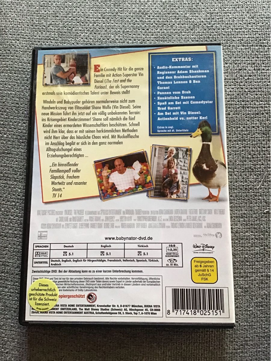 Alle DVDs: DVD Vin Diesel ist der Babynator – Gebraucht aus Jenaz von bandenhobel17 1