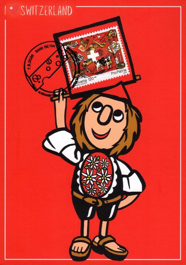 Tous les timbres: Maximumkarte Pro Patria - Schweizer Kulturgut – Neuf (Voir description) à Dottikon par haeusibuh5