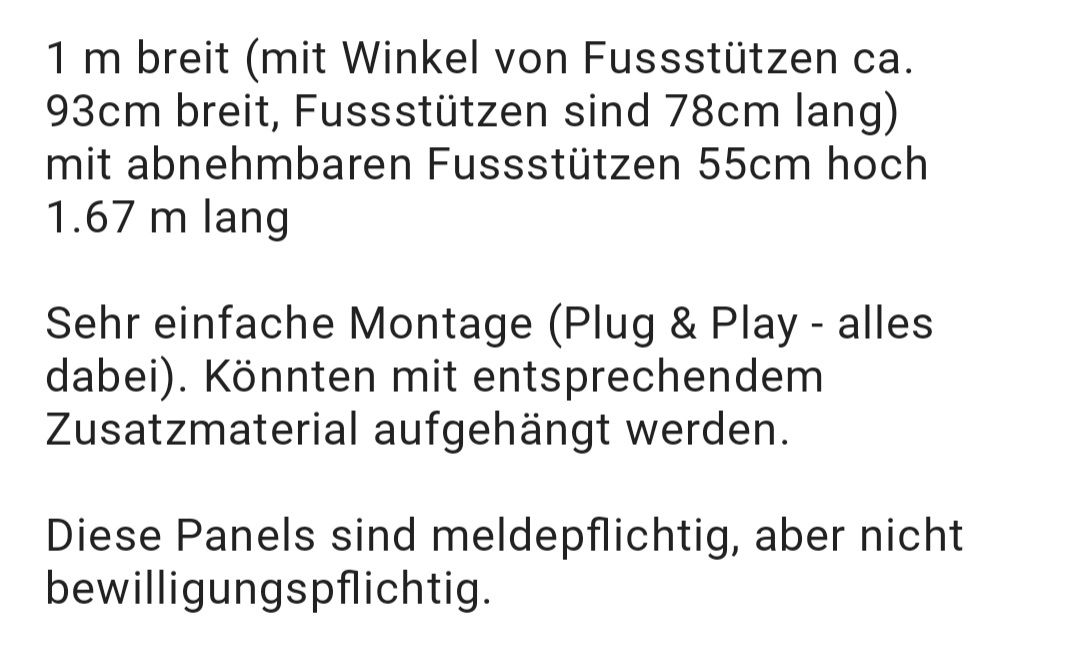 Dispositivi a energia solare: 2 Solarpanels  – Usato da Fislisbach venduto da nemo064 4