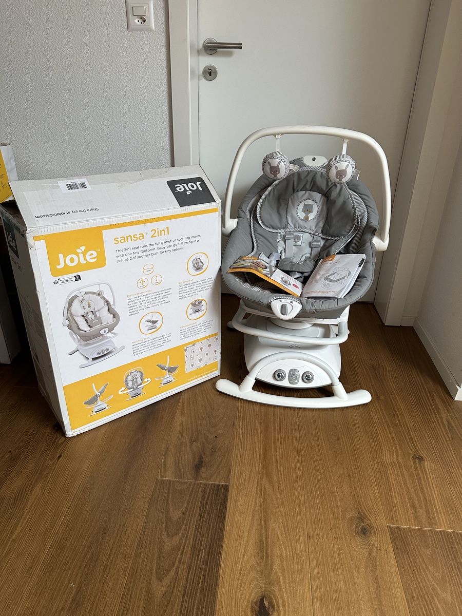 Joie Bascules & balançoires: Joie Babyschaukel Sansa 2in1 – D'occasion à Worb par Microbio