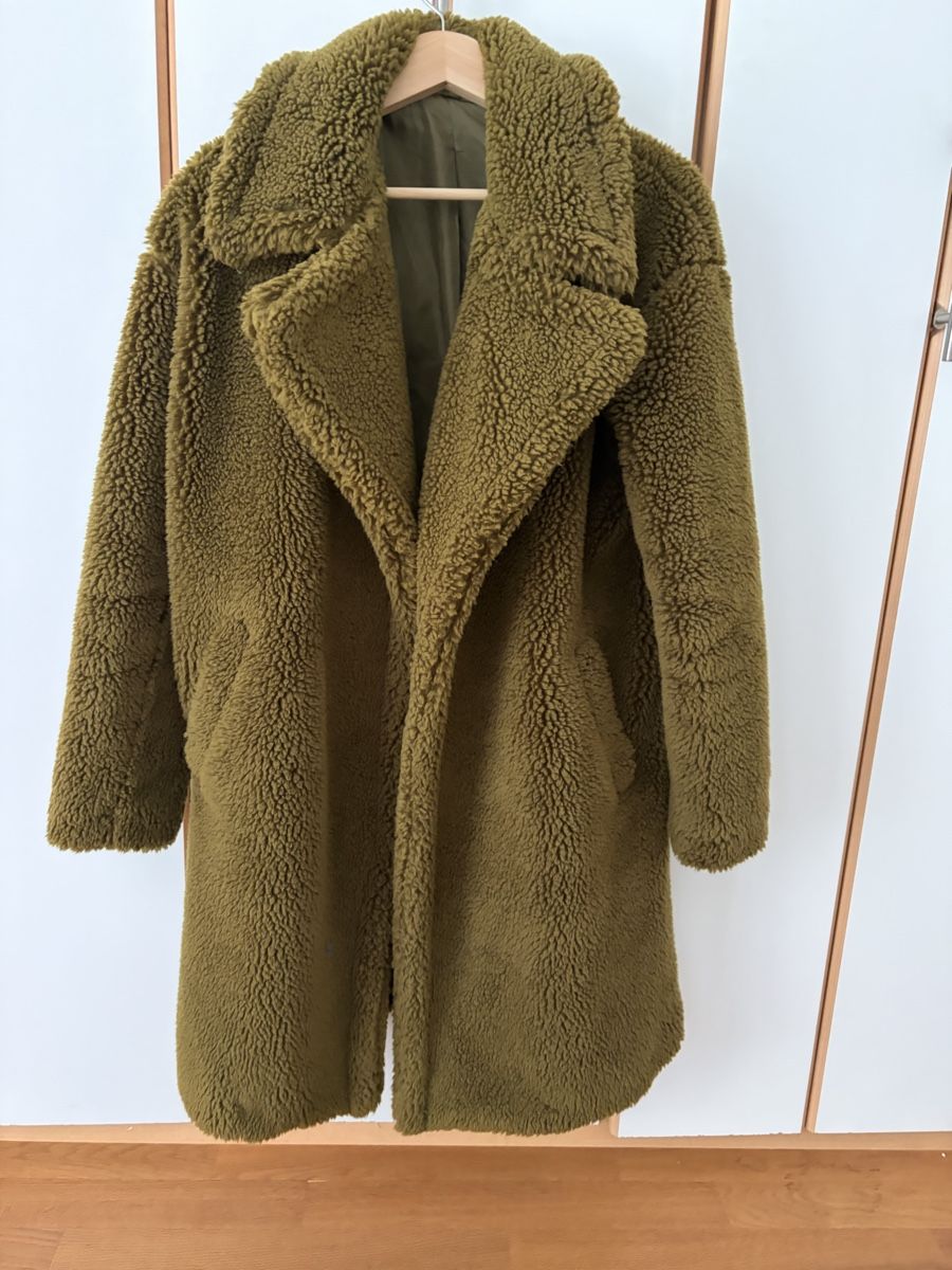 Mäntel: Teddy Mantel wunderschönes grün – Gebraucht aus Luzern von THINGS-11