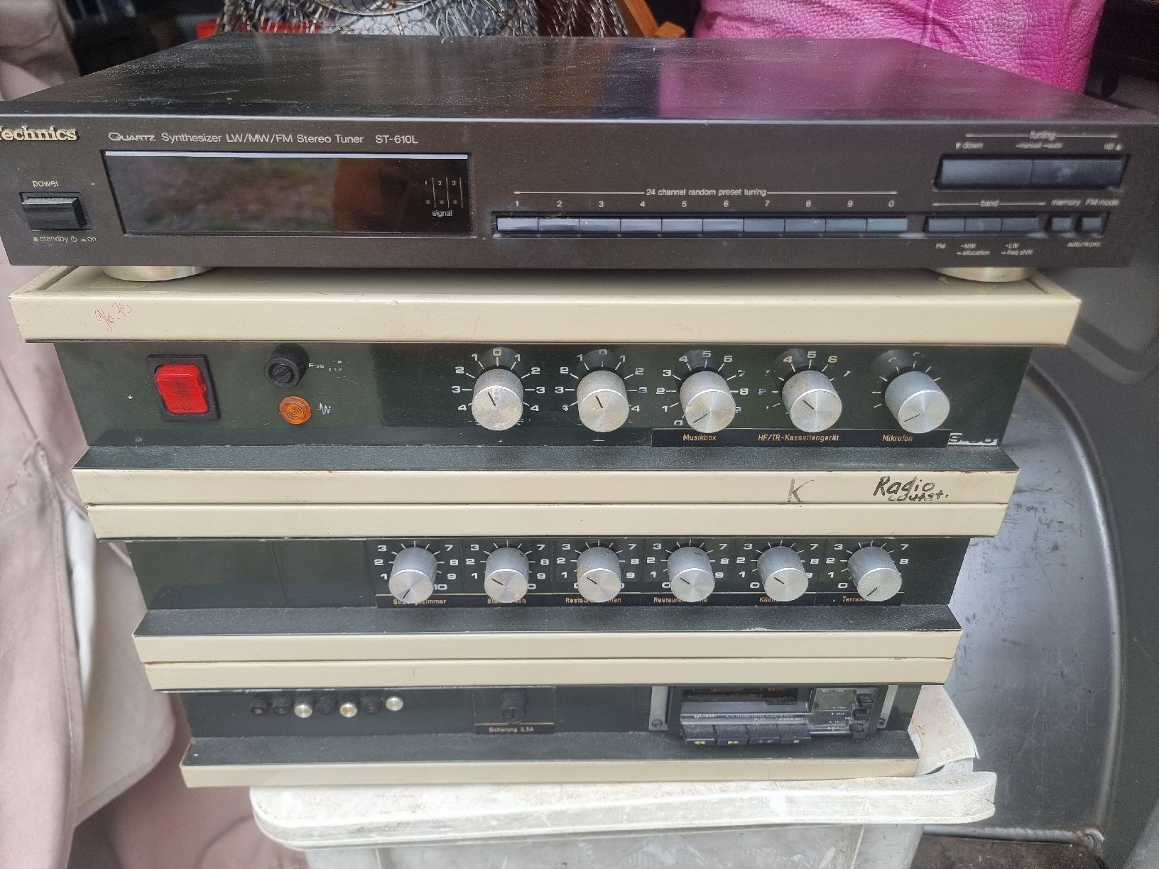 Verstärker: Vintage Stereoanlage Bouyer & Technics – Gebraucht aus Berschis von treedosha01