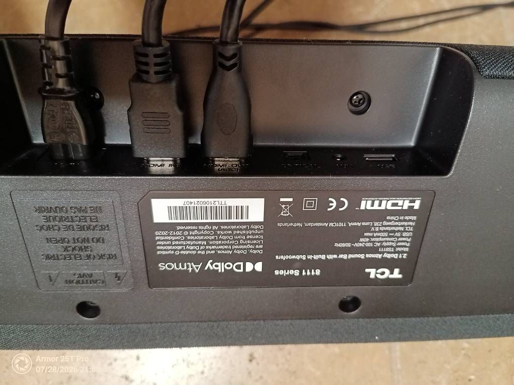 Heimkino: Bar de son TCL 8111 Dolby Atmos – Gebraucht aus Le Crêt-p-Semsales von VincentC01 3