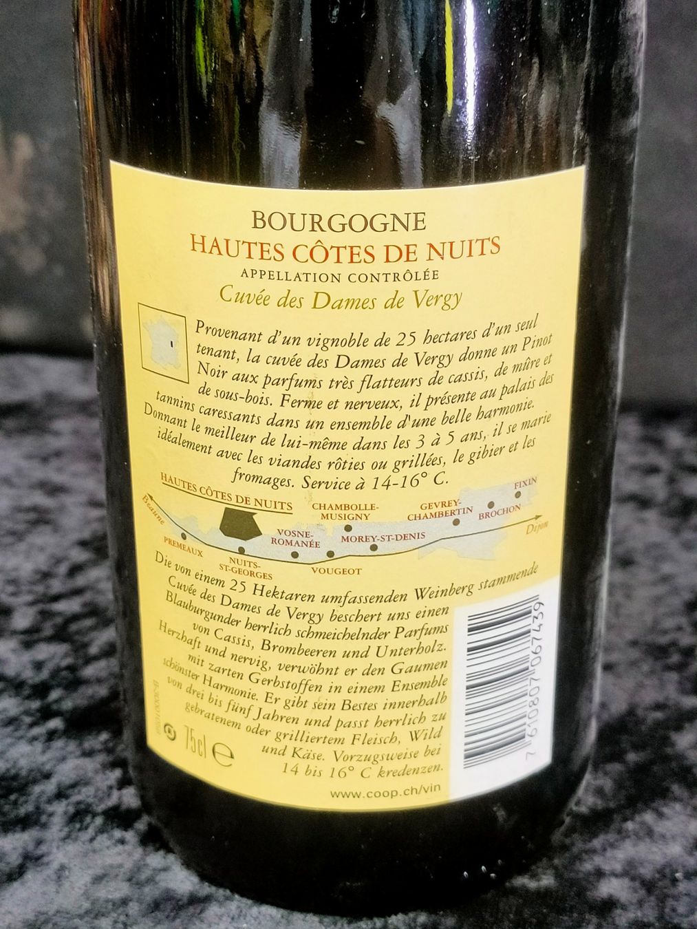 Vino: BOURGOGNE HAUTES CÔTES DE NUITS 2001 – Usato da Genève venduto da Leboucheoreilles 5