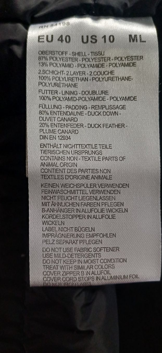 Bogner Mäntel: Winterparka dunkelblau mit Kapuze – Gebraucht aus Grüt (Gossau ZH) von gabygo4 3