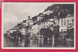 LAGO DI LUGANO, GANDRIA VERSO LUGANO, 4.7.1923