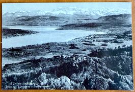 AK: Uetliberg - Panorama Zürichsee