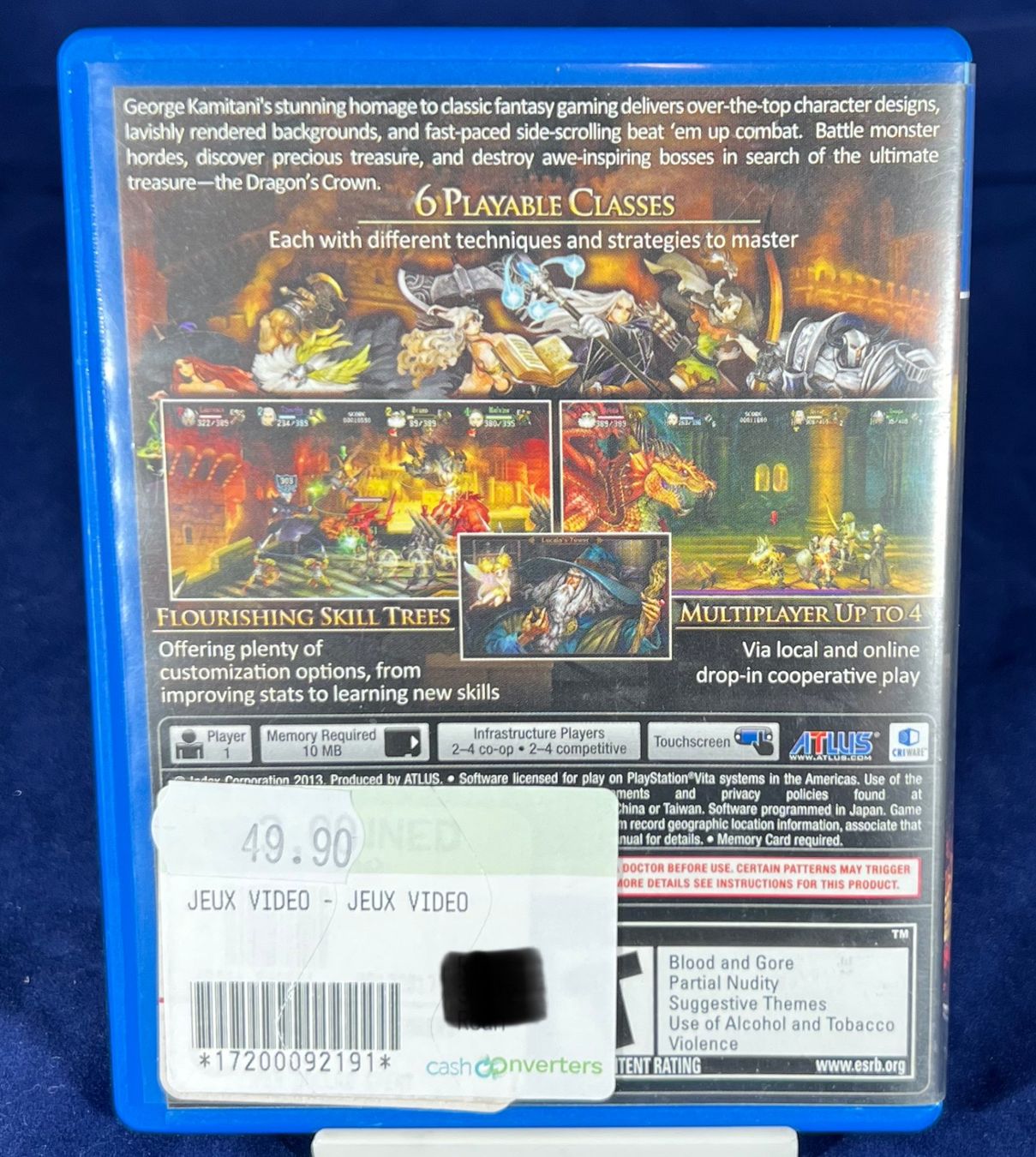 Sony Giochi: Dragon's Crown sur PlayStation Vita – Usato da Biel/Bienne venduto da new-life 1