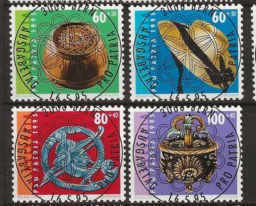 Tutti i francobolli: Vp095 - Pro Patria 1995 vollstempel – Usato da Trélex venduto da Phil_Albert